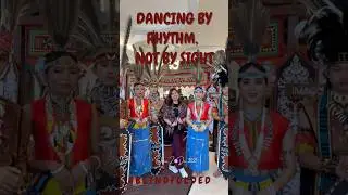Cultural Dance / Sabah, Malaysia #kotakinabalu #culturaldance #bamboodance #blindfolded
