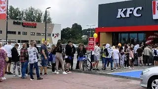 Tłumy na otwarciu KFC w Radomsku
