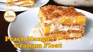 Peach Mango Graham Float || Creamy and Yummy!