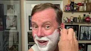 North by Northwest Tribute Shave. Gillette Travel Razor, Wee Scot Brush & Arko soap