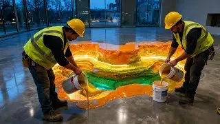 Top 10 Most Beautiful Wooden Epoxy Floor Designs Featuring Stunning Resin Pours!
