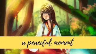 A Peaceful Moment | Painting Process