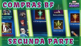 Compras de BLACK FRIDAY, parte 2, Cristales gastados #marvelfuturefight