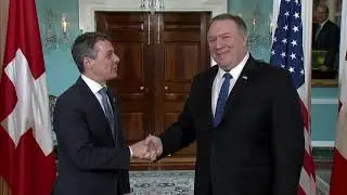 Secretary Pompeo meets with Swiss Foreign Minister Ignazio Cassis (2019) 🇺🇸
