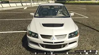 GTA 5 2004 Mitsubishi Lancer MR Evolution VIII гта 5 авто машина car #авто #car #gta5 #гта5