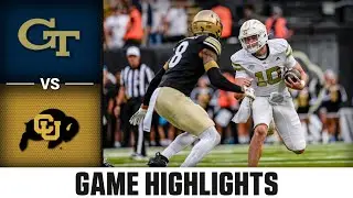 Georgia Tech vs. Colorado Game Highlight | 2025 ACC Football