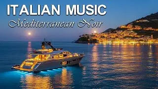 🌊 Mediterranean Pulse | Italian–Barcelona Coastal Lounge Music on a Midnight Urban Shore