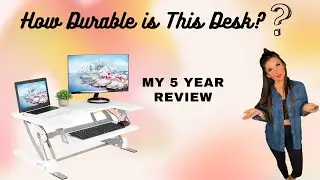 VIVO Height Adjustable Stand up Desk Converter: Quick and Easy Sit to Stand Workstation