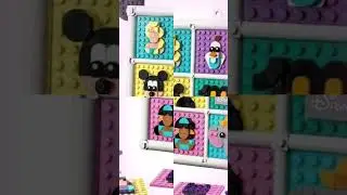 Disney 100 Years of Disney Animation Icons, Character Wall Art and Craft Set! #mindstormtoys #lego