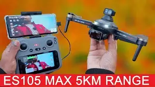 ES105 Max Drone Camera Test&ndash; 4K Video Quality Review & Real Flight Test | Best Budget GPS Drone 2025