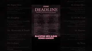 Blackpink Deadline Album🖤💗 #deadline #blackpink #jennie #jisoo #lisajisoo #rose #liz #likejennie
