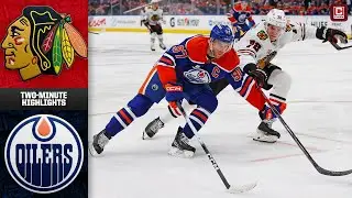 OT HEARTBREAK: Edmonton Oilers vs. Chicago Blackhawks (11/1/25) | Game Highlights | CHSN Blackhawks