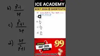 ECET 2024 | How to get best rank in ECET,#Ecetshort 56,#Sbtet,#ice academy