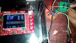 modem fsk ic tcm3105 test frekuensi 2200 1200 Hz