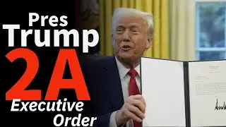 Trump Signs MASSIVE EXECUTIVE ORDER to Protect the 2A 🇺🇸