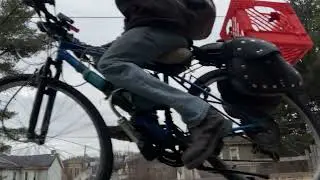 Beer Can Exhaust Tip Mod SOUND - Motorized Bicycle - Zeda Firestorm 100