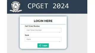TS CPGET Seat Phase 1 Allotment 2024 Result, @cpget.ouadmissions.com