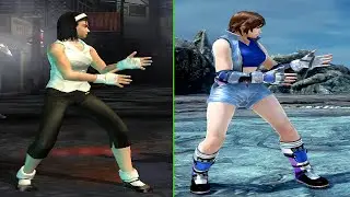 Tekken -  Jun and Asuka Kazama 10 Hit Combo Evolution Gameplay (1080p 60FPS) 2022