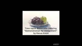 Kazuo Kasai Watercolor Painting Assignment Demonstration 