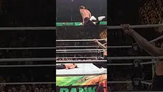 Jey Uso pins Roman at MITB London 2023 #mitb #wwe #wrestling #thebloodline #civilwar #romanreigns