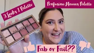 3 образа, 1 палетка &mdash; палетка Profusion Mauves *Потрясающе или неудачно?*