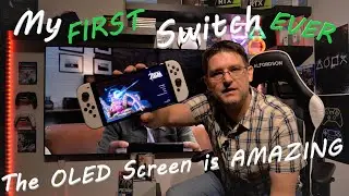 Nintendo OLED Switch - My First Switch Ever  - Metroid Dread and Zelda Gameplay