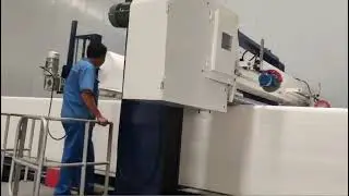 long peeling foam block cutting machine (conveyor type )