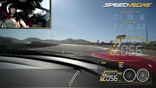Driving a Ferrari 488 GTB experience at SPEED VEGAS