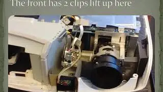 Optoma Projector HD20 (green and flickering) internal cleaning
