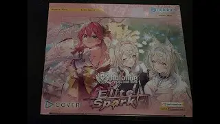 【HAND CAM】Opening up Hololive Elite Spark booster boxes