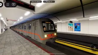 Roblox - VNG 7 | Athens Metro Transport | Metro Ride From Syntagma to Monastiraki | Line 3 | 2nd Gen