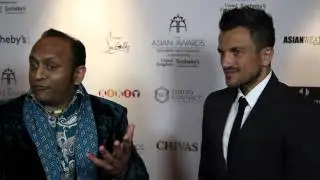 Peter Andre at The 3rd Asian Awards