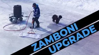 DIY Zamboni Upgrade &mdash; Improved Flooding Efficiency Tested on Ice