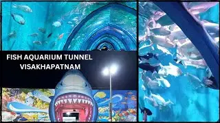 Fish Aquarium Tunnel Exhibition in Visakhapatnam | Vizag Fish Tunnel Exhibition #Vizag