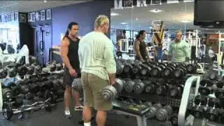 Big Boys Dean Ash & Mr Universe Neale Cranwell- Shoulder Training 3