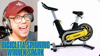 Bike Winnek Spark &eacute; Boa? Nova Bike de Spinning com Bluetooth e App!