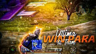 MI &Uacute;LTIMA WIN PARA 9Z TEAM | PUBGM | IPHONE XS MAX