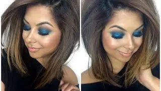 Teal Eyes | Dewy Bronzed Skin | ArielHope