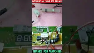 Whirlpool Washing Machine Pcb Repair #shorts