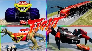 ULTIMATE EVOLUTION! 🔥 IMPOSSIBLE MCQUEEN VS GIANT SPIDERS, SNAKES, SKIBIDI & BACKROOMS! 🏎️💨😱⚡