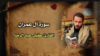 سورة ال عمران الايات 30_37 l القارئ عقيل عبدالرضا 