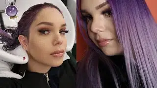 ME PINTÉ EL PELO DE LILA 💜 | Vlogmas