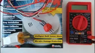how to test the alarm or the harness for a CO2 Detector with homemade wires / harness