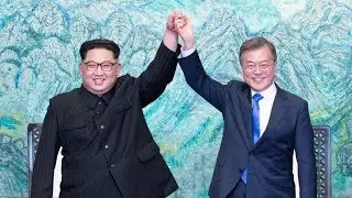 North and South Korea agree to work toward peace and denuclearization at summit