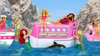 Cruise Ship for Barbie dolls & Disney Princesses Puppe Kreuzfahrt Schiff Navire de poup&eacute;e Kapal