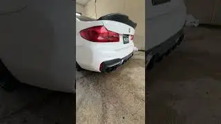 BMW 540i Full Straight Pipe MHD Anti-Lag #bmw #b58 #turbo