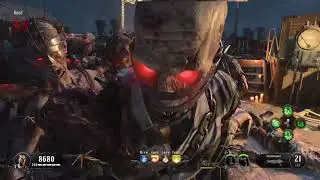 BO4 Zombies Ray Gun MK 2 & M16 Gameplay