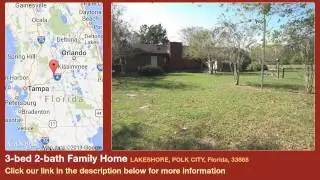 3-bed 2-bath Family Home for Sale in Polk City, Florida on florida-magic.com