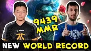 9439 ММР новый Мировой Рекорд &mdash; MidOne vs Arteezy