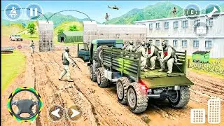 ❤️ US Offroad Army Truck Driving 3D 2025 - Army Truck Driving Cargo Games - Andriod Gameplay
